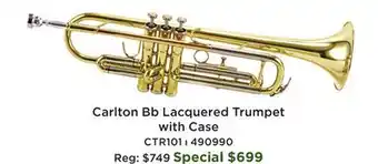 Long & McQuade Bb Trumpet Outfit, Lacquered w/Case offer