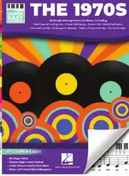 Long & McQuade The 1970s: Super Easy Songbook - Easy Piano - Book offer