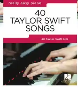 Long & McQuade 40 TAYLOR SWIFT SONGS offer