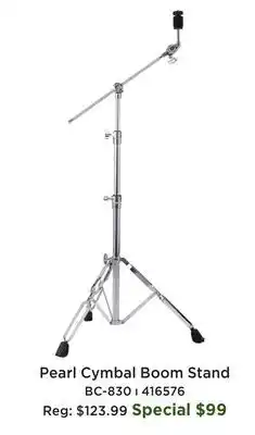 Long & McQuade Cymbal Boom Stand w/ Uni Lock Tilter offer