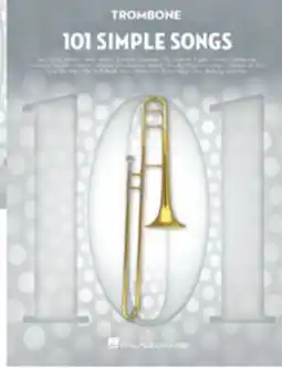 Long & McQuade 101 Simple Songs - Trombone - Book offer