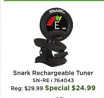 Long & McQuade Snark Rechargeable Tuner offer