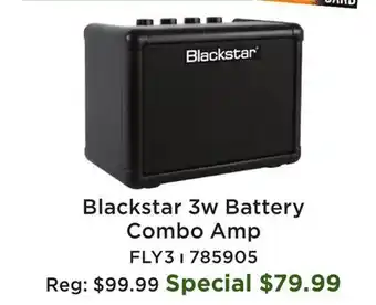 Long & McQuade FLY 3 Mini Amp - Black offer