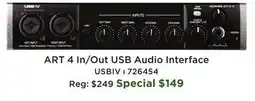 Long & McQuade USB IV - 4-In / 2-Out USB Audio Interface offer