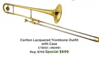 Long & McQuade Trombone Outfit, Lacquered w/Case offer
