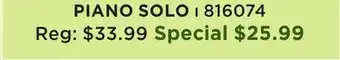Long & McQuade Popular Video Game Themes - Solo Piano - Book offer