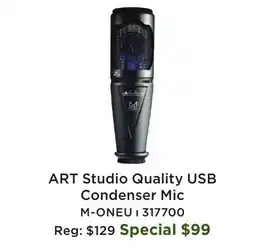 Long & McQuade M-One - USB Mic offer