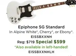 Long & McQuade Epiphone SG Standard offer