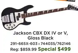 Long & McQuade X Series Concert Bass CBXNT DX IV, Laurel Fingerboard - Gloss Black offer
