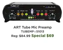 Long & McQuade Tube Mic Preamp offer