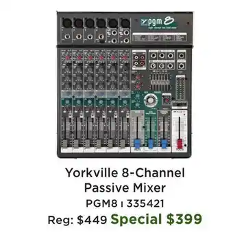 Long & McQuade 8-Channel Passive Mixer offer