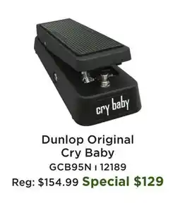 Long & McQuade Dunlop Original Cry Baby offer