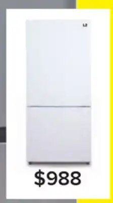 Leon's L2 White Bottom-Freezer Refrigerator (18.7 cu. ft.) - LRB19B5AWWC offer