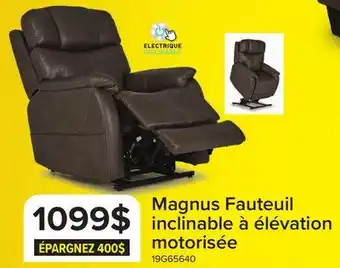 Leon's Magnus Fauteuil inclinable à élévation motorisé - gris offer