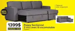 Leon's Poppy Sofa avec lit escamotable - gris offer