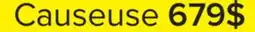 Leon's Archie Causeuse – cendré offer
