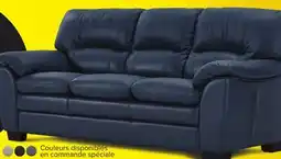 Leon's Kendrick Sofa en cuir - bleu offer