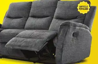 Leon's Grayson Sofa inclinable – anthracite offer