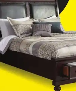 Leon's Chester Lit grand avec rangement 3 mcx – cerisier offer