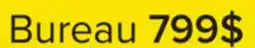 Leon's Chester Bureau 7 tiroirs - cerisier offer