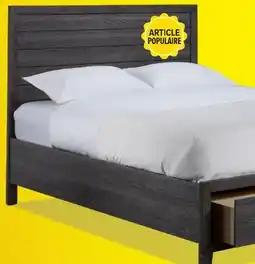 Leon's Miller Lit grand avec rangement 3 mcx - gris offer