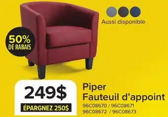 Leon's Piper Fauteuil d'appoint - rouge offer