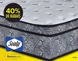 Leon's Sealy Posturepedic Correct Comfort I ferme à plateau euro Matelas double offer