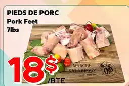 Marche Salaberry PIEDS DE PORC offer