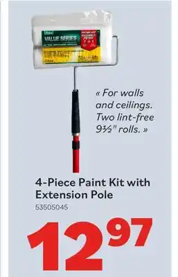 Matériaux Pont Masson 4-Piece Paint Kit with Extension Pole offer