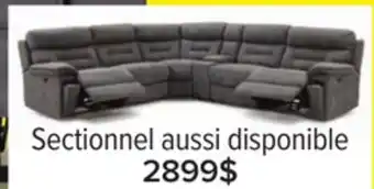 Leon's Dawson Sectionnel inclinable électrique 5 mcx avec console - graphite offer
