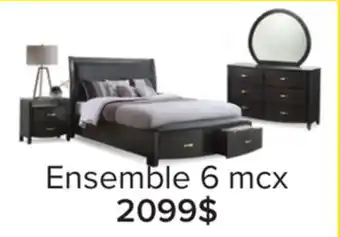 Leon's Cinema Chambre à coucher avec rangement 6 mcx grand - anthracite offer