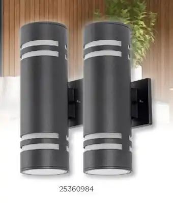 Matériaux Pont Masson Black Cylindrical Wall Sconce / 2 per pack offer