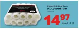 Matériaux Pont Masson Paint Roll Lint Free 9.5X10MM MPM - pack of 10 offer