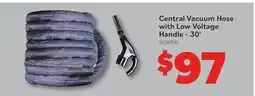 Matériaux Pont Masson Central Vacuum Hose with Low Voltage Handle - 30 ft offer