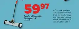Matériaux Pont Masson Roofers Magnetic Sweeper 24 offer