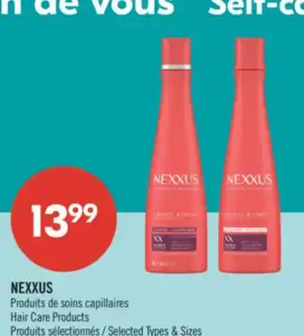 Pharmaprix NEXXUS Hair Care Products offer