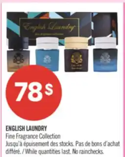Pharmaprix ENGLISH LAUNDRY Fine Fragrance Collection offer