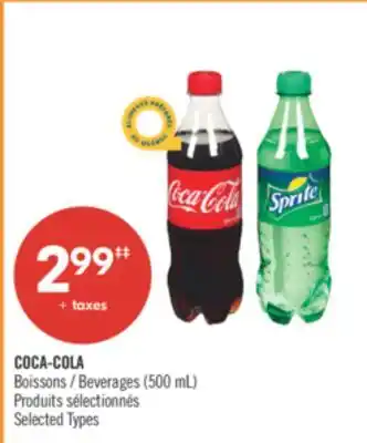 Pharmaprix COCA-COLA Beverages offer