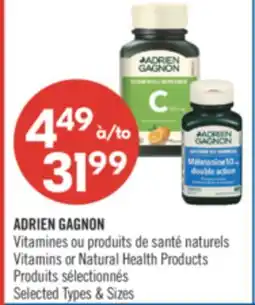 Pharmaprix ADRIEN GAGNON Vitamins or Natural Health Products offer