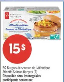 Pharmaprix PC Atlantic Salmon Burgers (4) offer