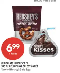 Pharmaprix Selected Hershey's Cello Bags offer