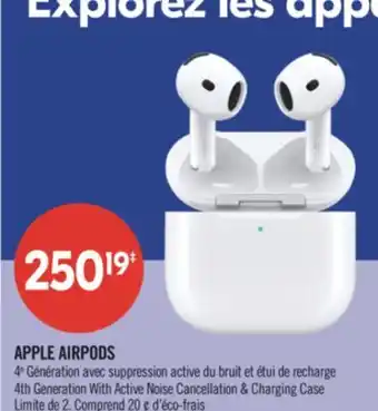 Pharmaprix APPLE AIRPODS offer