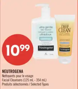 Pharmaprix NEUTROGENA Nettoyants pour le visage Facial Cleansers (125 mL - 354 mL) offer