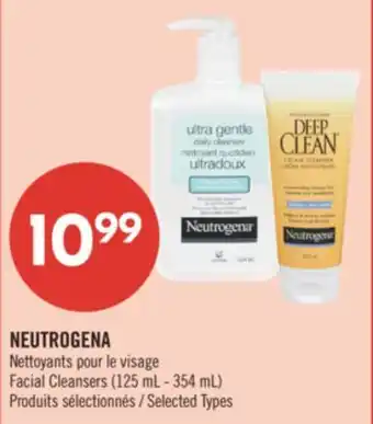 Pharmaprix NEUTROGENA Nettoyants pour le visage Facial Cleansers (125 mL - 354 mL) offer