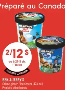 Pharmaprix BEN & JERRY'S ICE CREAM offer