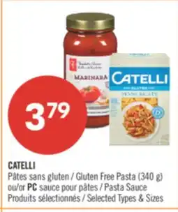 Pharmaprix Catelli Pasta Sauce offer