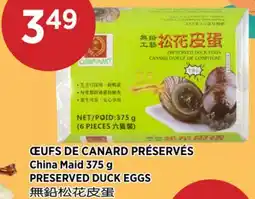 Kim Phat China Maid PRESERVED DUCK EGGS offer