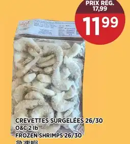 Kim Phat O & C FROZEN SHRIMP 26/30 offer