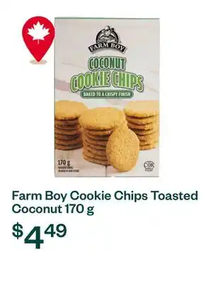 Voilà Farm Boy Cookie Chips Toasted Coconut 170 g offer