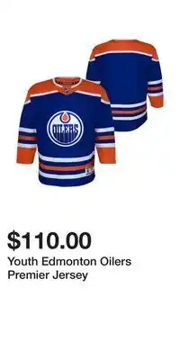 Sport Chek Youth Edmonton Oilers Premier Jersey offer